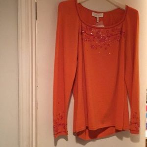 Escada Orange sweater